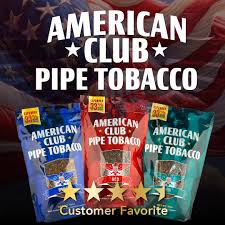 [T-1518-04] AMERICAN CLUB RED PIPE TOBACCO   (Red, 16OZ)