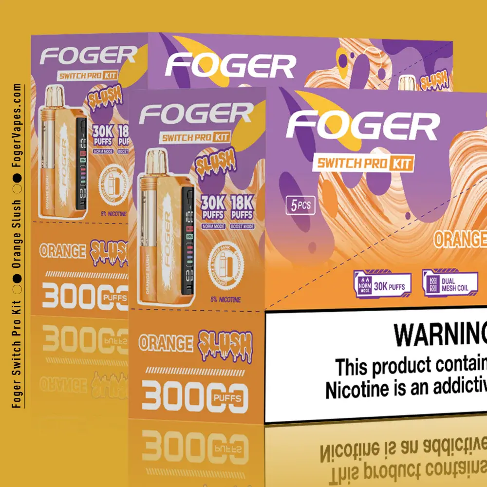 Foger Switch Pro 30K Kit 18ml 5PK Slush