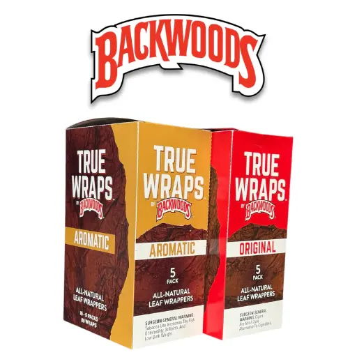[T-1560-02] Backwoods TRUE Cigars 5PK-16CT (AROMATC)
