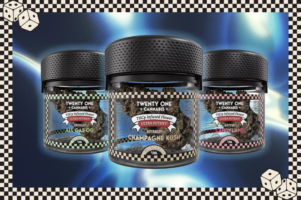 Twenty One Infused Flower 3.5G THC-P 6PK