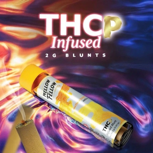 [T-1581-05] Mellow Fellow Blunts Infused Pre-Rolls 2G THC-P 12PK (Ice Cream Mintz (Indica))