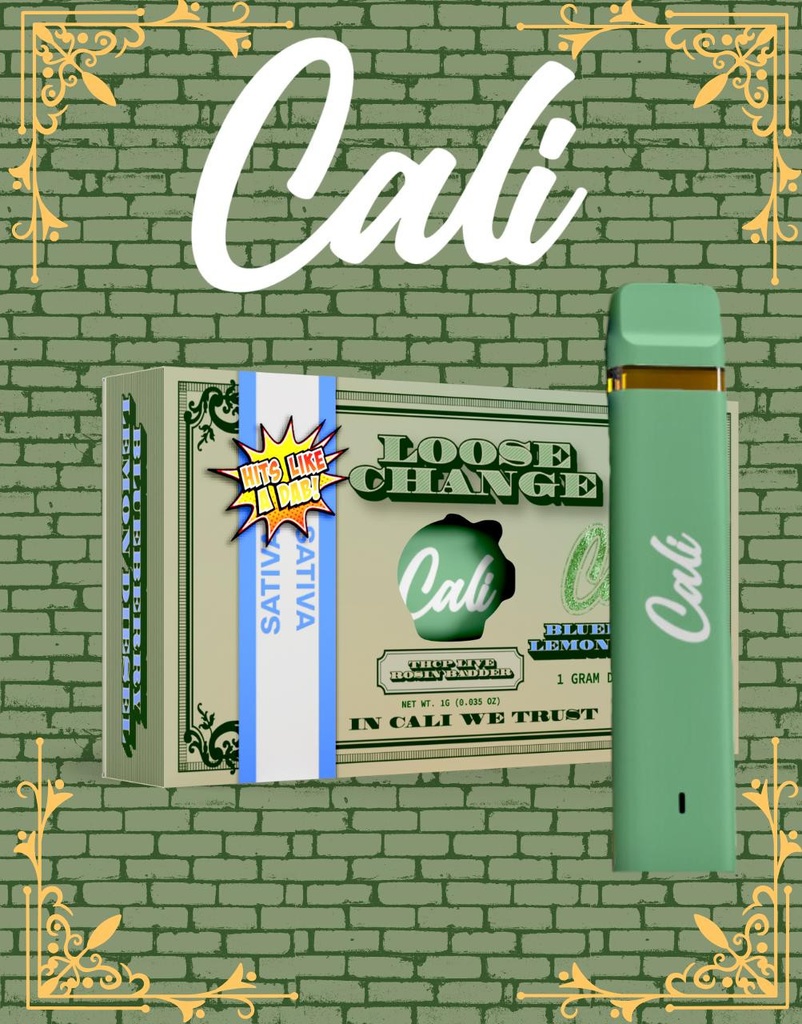 Cali Extract Loose Change THC-P Live Resin 1G Disposable 6PK