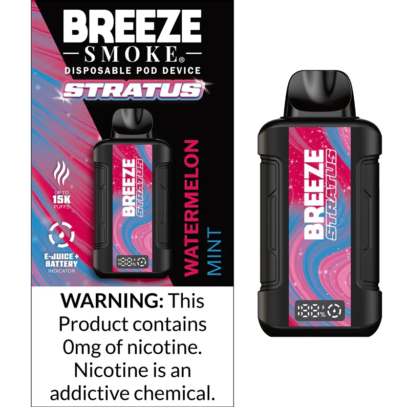 BREEZE PRO 15k PUFF DISPOSABLE VAPE 20ML