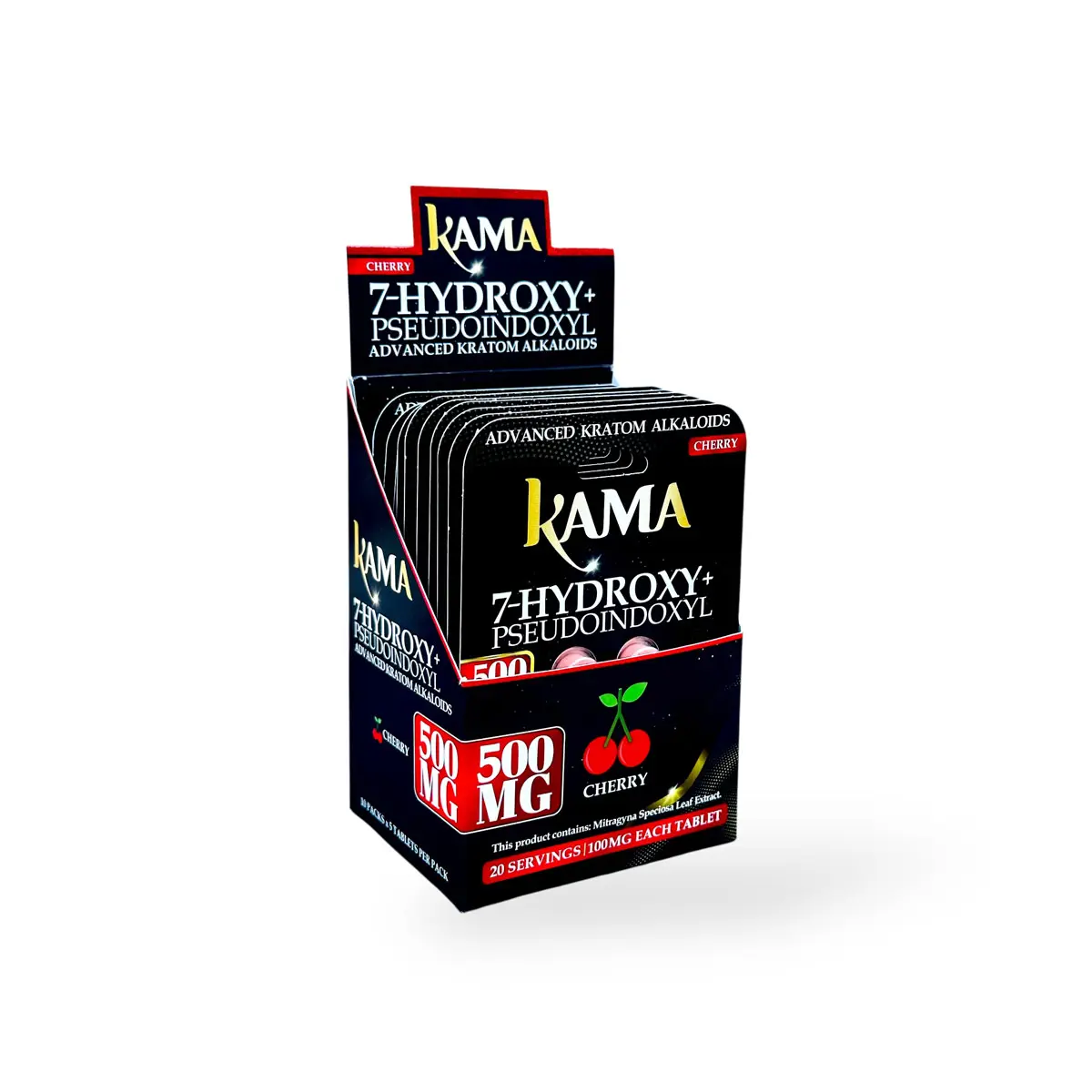 [T-1604-02] KAMA HYDROXY 200MG 5TAPLET 10 PACK (Watermelon)