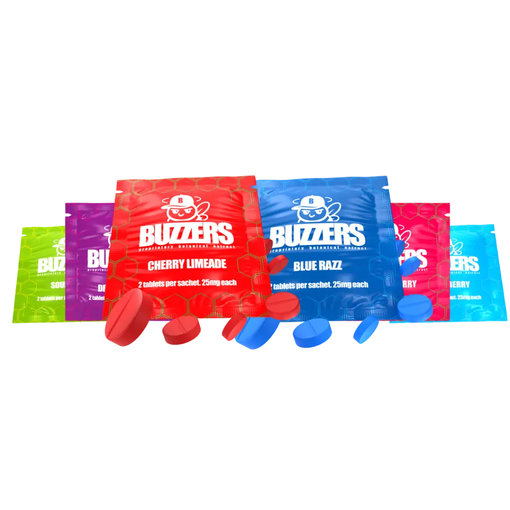Buzzers Botanical Extract Tablets 50MG/2CT