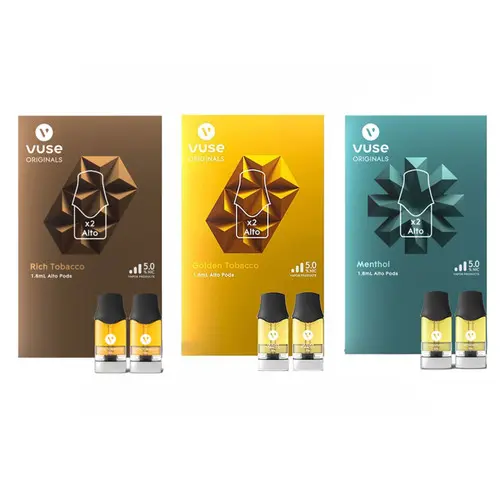 [T-1609-03] Vuse 5CT 4 Pod  (GOLDEN TOBACCO 5%)