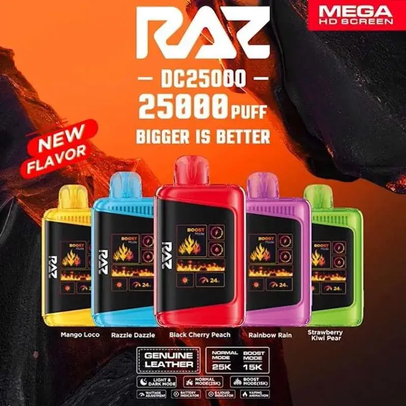 [Q-4473-19] Raz LTX 25000 Puff 5PK 16ML (Iced Blue Dragon)
