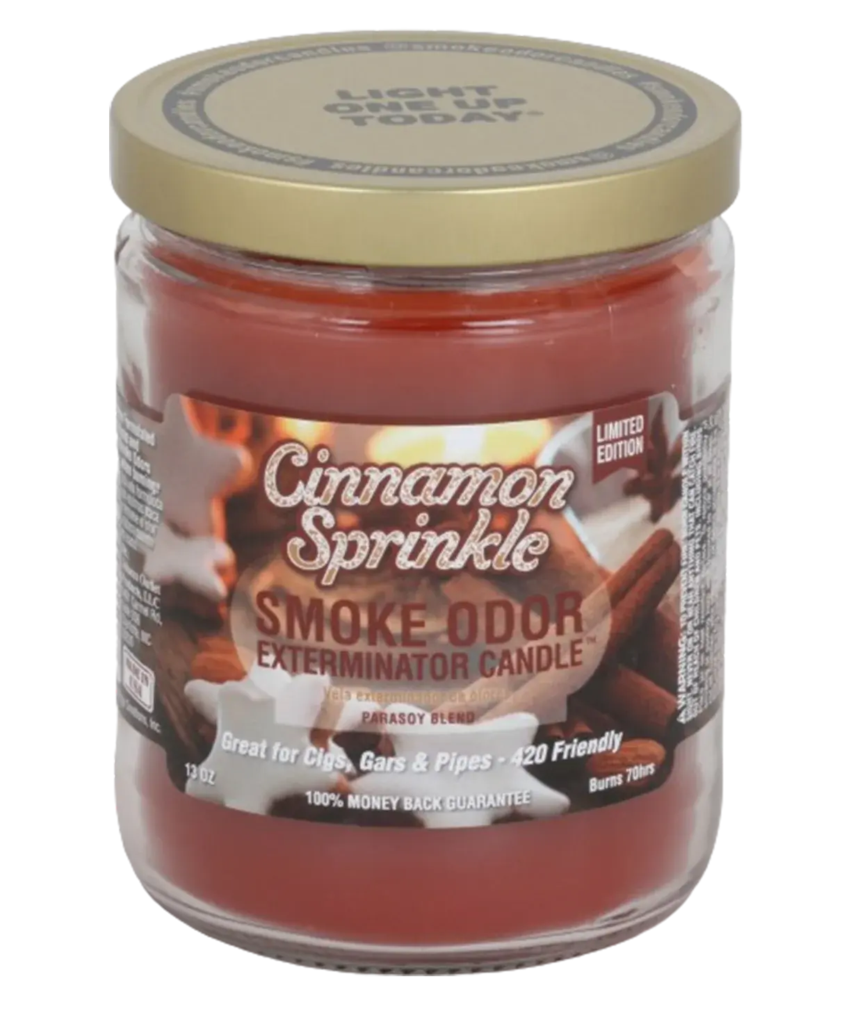 [Q-3568-68] SMOKE ODOR CANDLE 13OZ (Warm Flannel)
