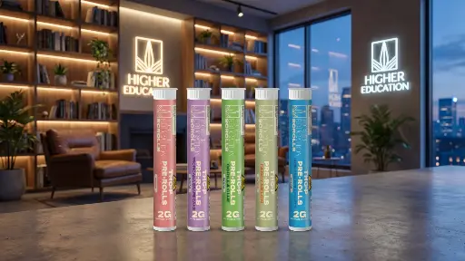 [T-1644-01] Higher Education Pre Roll 2G 20Ct Display (Fancy Melon-Hydbrid)