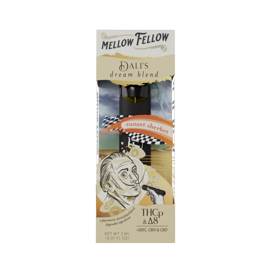 [T-1173-07] MELLOW FELLOW 2ML DISPOSABLE (Sunset Sherbet)