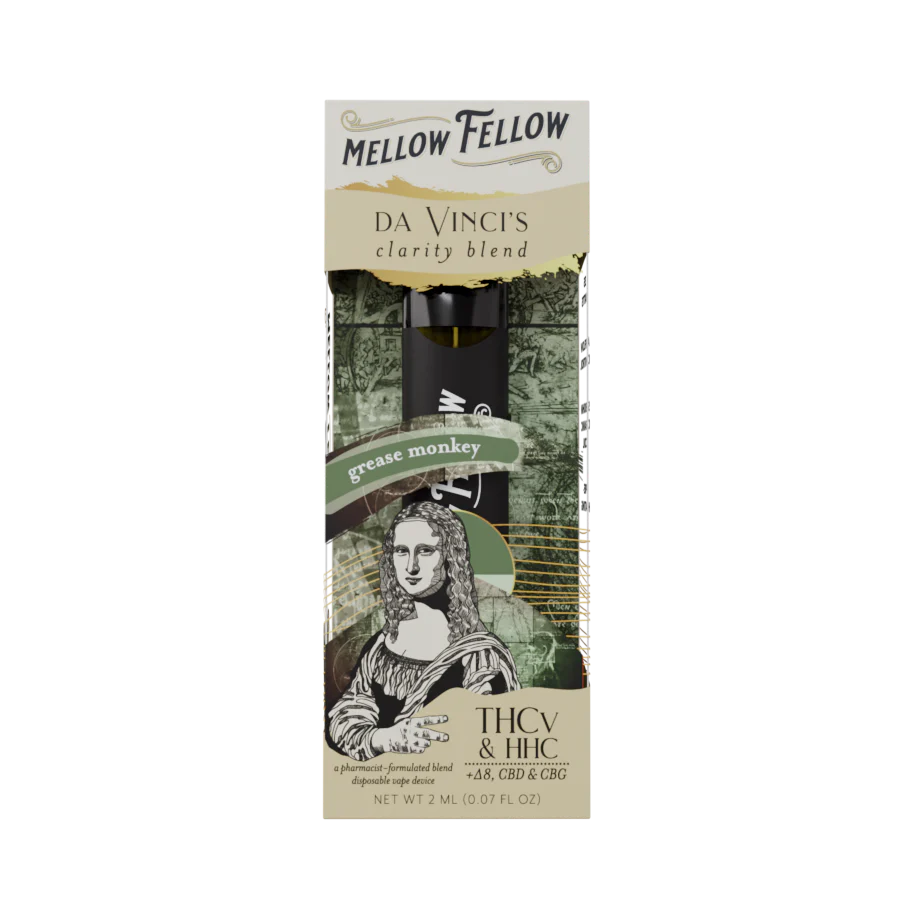 [T-1173-09] MELLOW FELLOW 2ML DISPOSABLE (Grease Monkey)