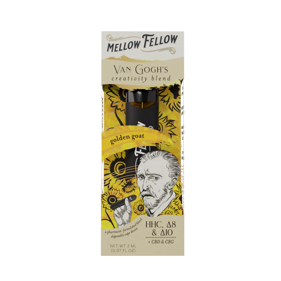 [T-1173-10] MELLOW FELLOW 2ML DISPOSABLE (Golden Goat)