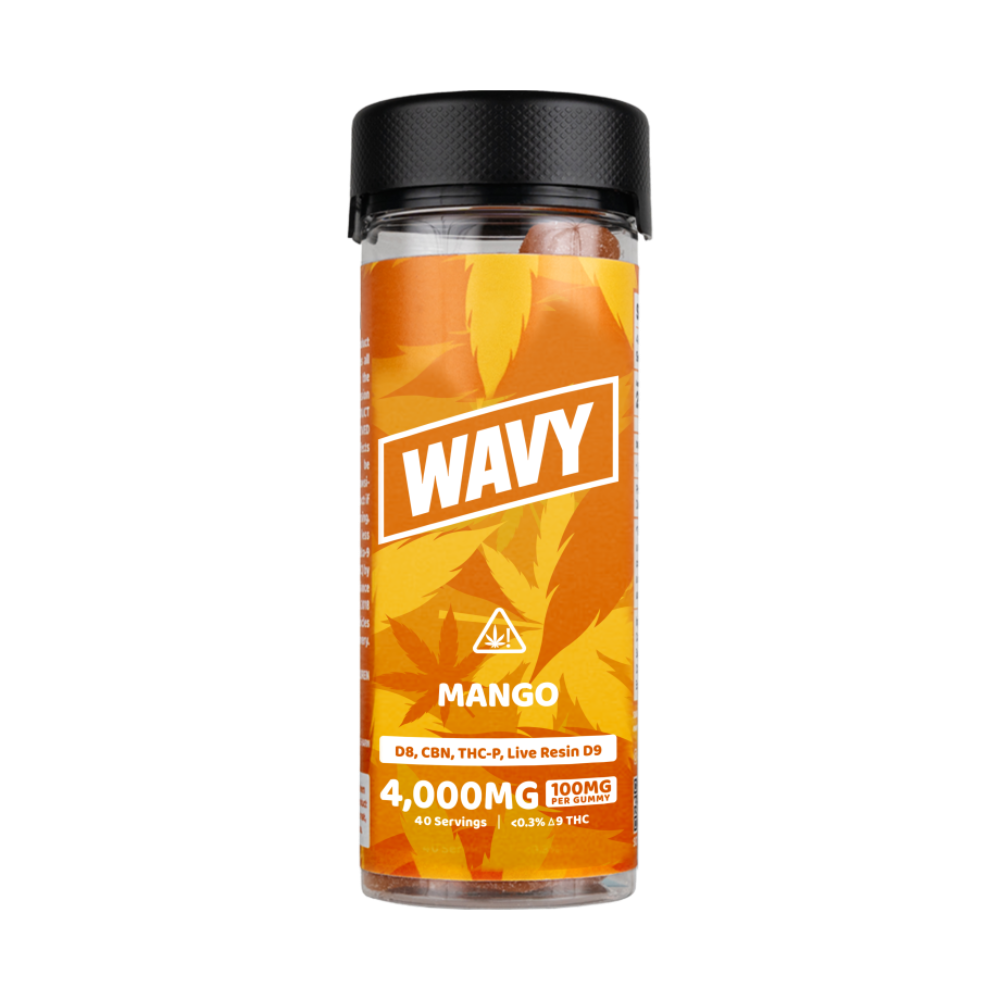 WAVY GUMMY D8 , LIVE RESIN D9 , THC-P ,CBN 10,000MG