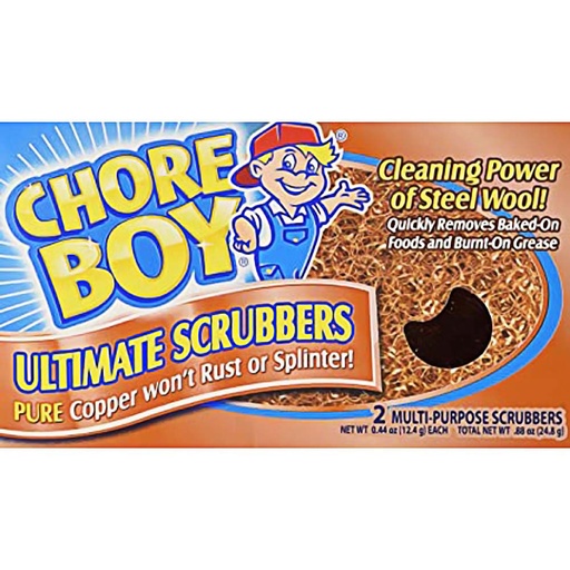 [Q-1593] CHORE BOY COPPER SCOURING