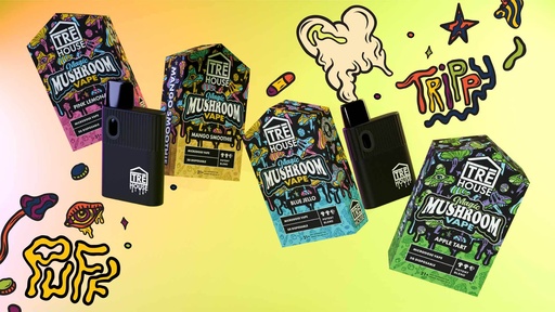 TRE HOUSE MUSHROOM 2G DISPOSABLE 6PK a Box