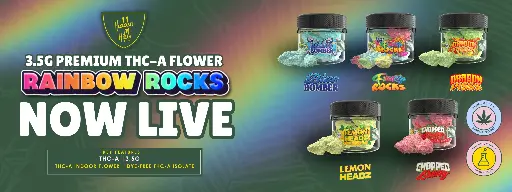 HIDDEN HILLS 3.5G RAINBOW ROCKS PACKS CLUB