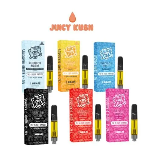JUICY KUSH 1G Cartridges THC-A THC-P 5PK a BOX