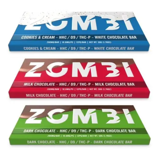 ZOMBI Chocolate Bar 200MG THC-P