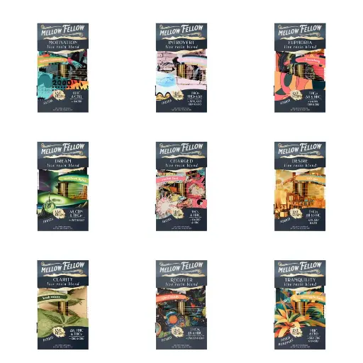 Mellow Fellow 1ML Cart Live Resin 6PK a Box