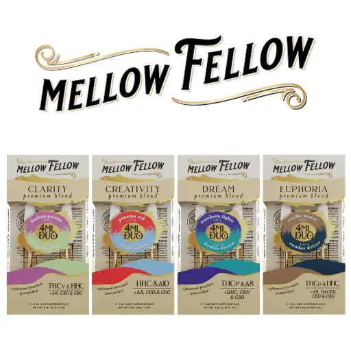 Mellow Fellow 4ML Cart Duo  6PK a Box