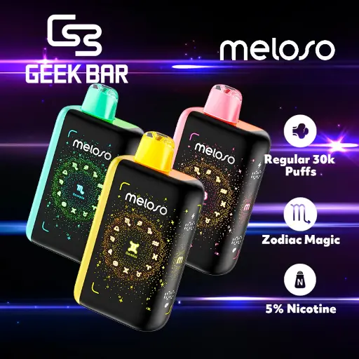 Geek Bar Meloso 30000 Puff 18ML 5PK
