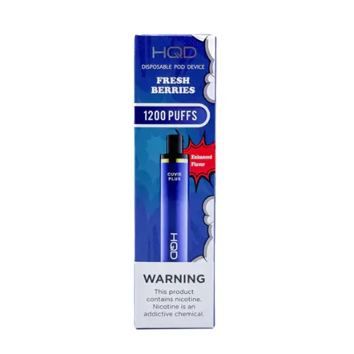 HQD CUVIE Plus Disposable Vapes 5ML 6PK 1200 Puff