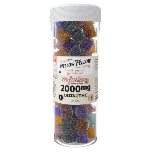 [T-1260] MELLOW FELLOW DELTA 8 M-FUSION EDIBLES 2000MG