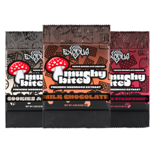 EXODUS MUSHY DROPS CHOCOLATE 1PC 20PK DISPLAY