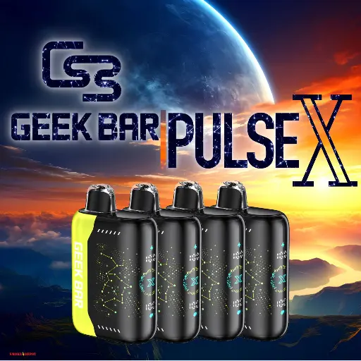 GEEK BAR PULSE X 25K 0% NIC 18ML 5PK