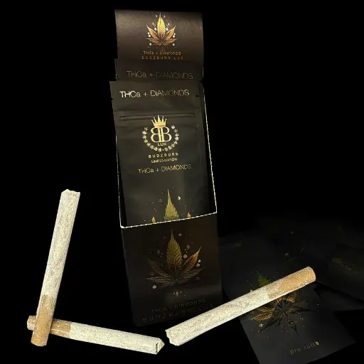  Budz Burn 3G Diamond Coated Blunt Pre-Roll - 10ct Box