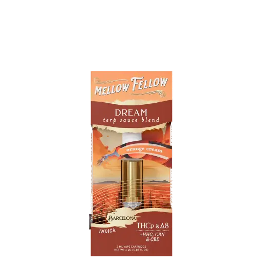 MELLOW FELLOW 2ML TERP SAUCE Cartridge 6PK a Box