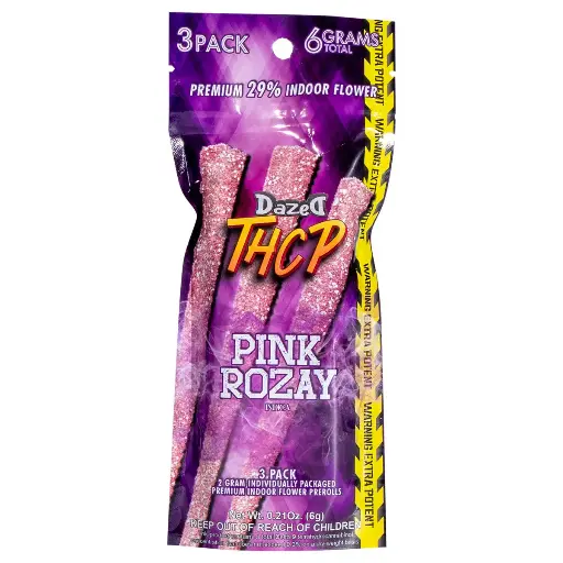 Dazed PreRoll 3PK 2G (Total 6G) THC-P 8CT A Box