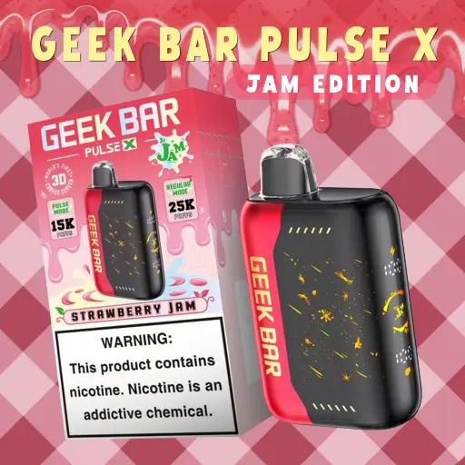 GEEK BAR PULSE X 25000 18ML JAM