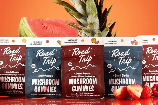  Road Trip Desert Stardust Mushroom Gummies 10ct