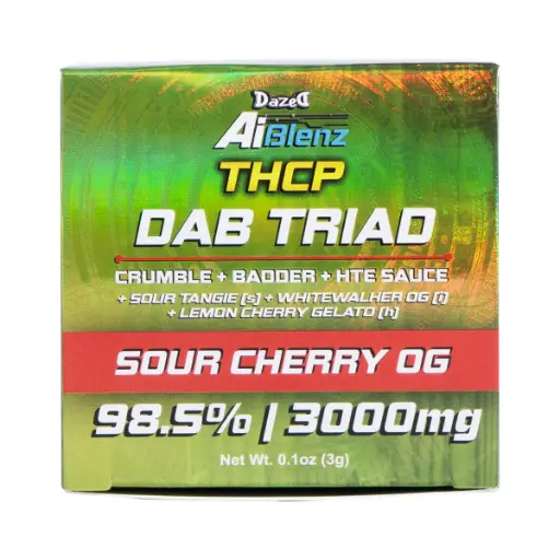 Dazed AI Blenz THCP Tri-Dab 4ct 3g Jar