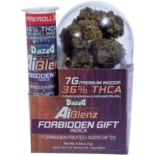 Dazed THC-A Flower 7G Flower With .75G PreRoll 5ct a Display