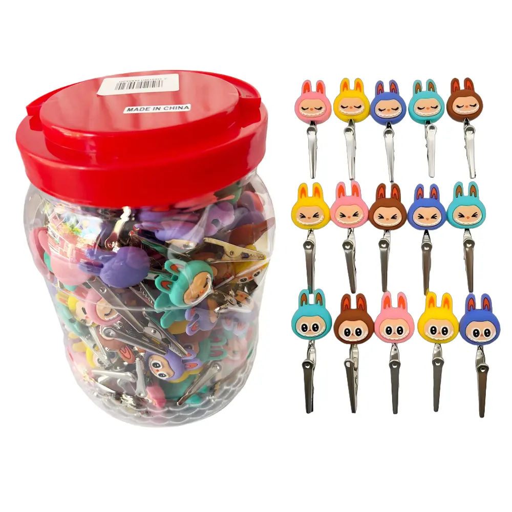 [T-1449] Clips Labubu 150pcs/Jar