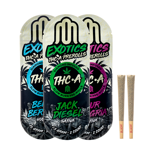 Modus Exotics Diamond THC-A Pre Rolls 2CT 1.5G 10PACK