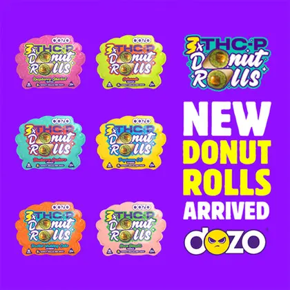 DOZO - THC P Donut 3 Pre-rolls 5ct
