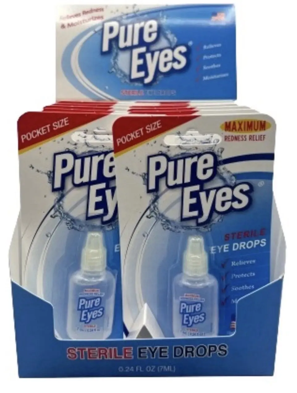 [10149] PURE EYES DROP 12PK