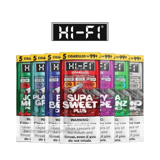 Hi-Fi Cigarillos 5 For $0.99 Display of 15