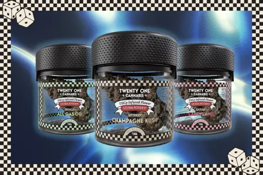 Twenty One Infused Flower 3.5G THC-P 6PK