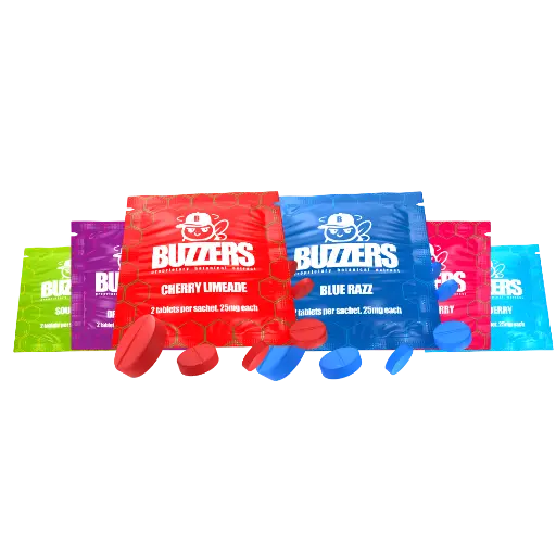 Buzzers Botanical Extract Tablets 50MG/2CT