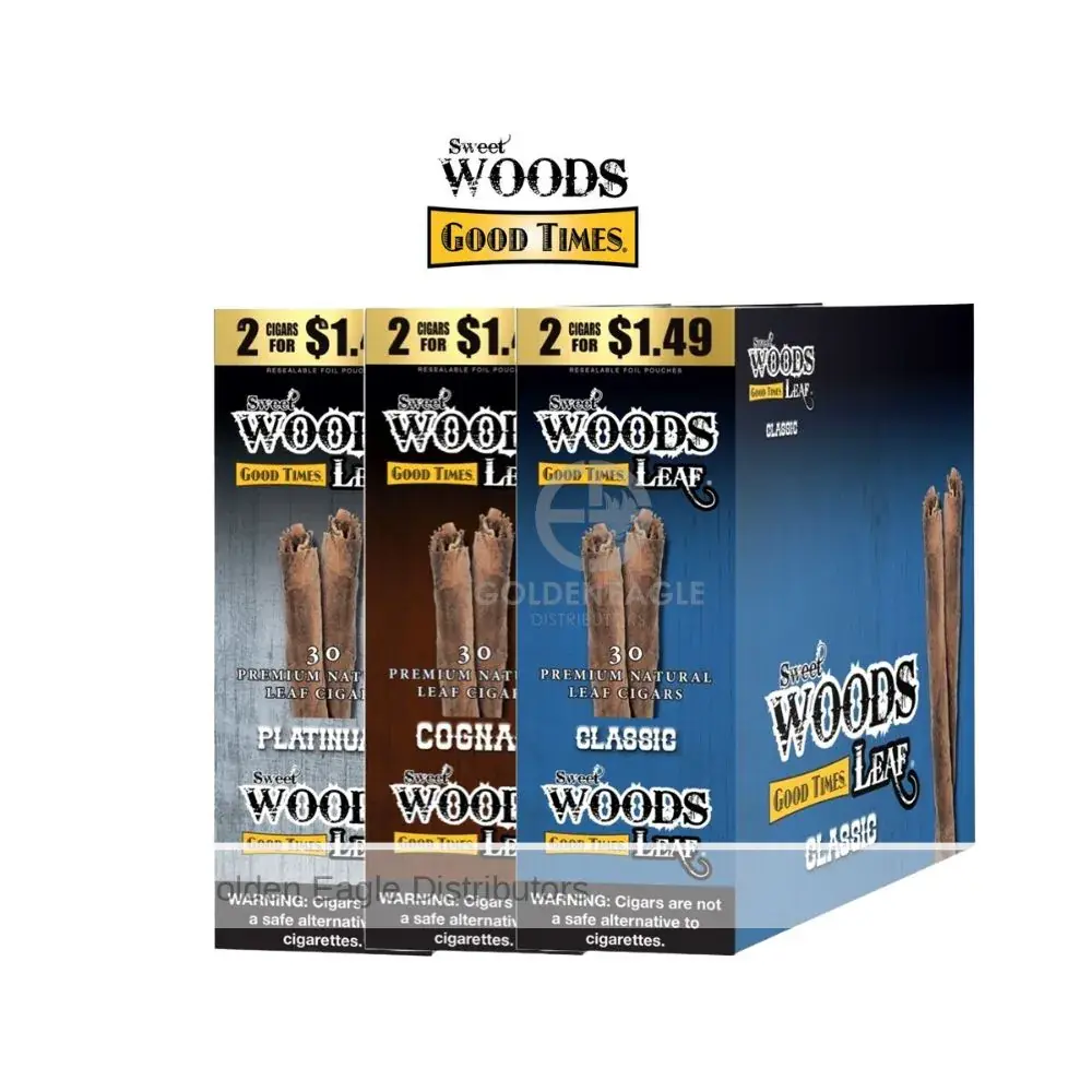 Good Times Sweet Woods Leaf 2 For $1.49 Display of 15