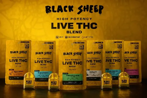 Black Sheep Live THC Blend Pod 3g 6ct