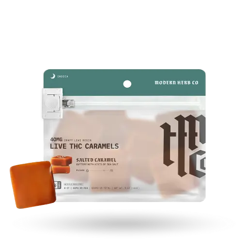 Modern Herb Co Delta 9 Caramels Knockout