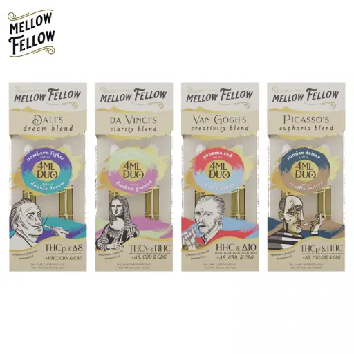 MELLOW FELLOW 4ML CARTRIDGE DUOS 6pk A BOX